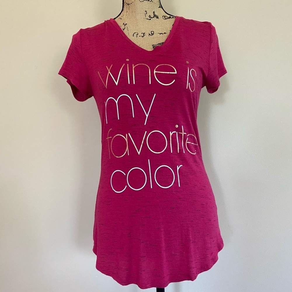 Wine is my Favorite Color Tee